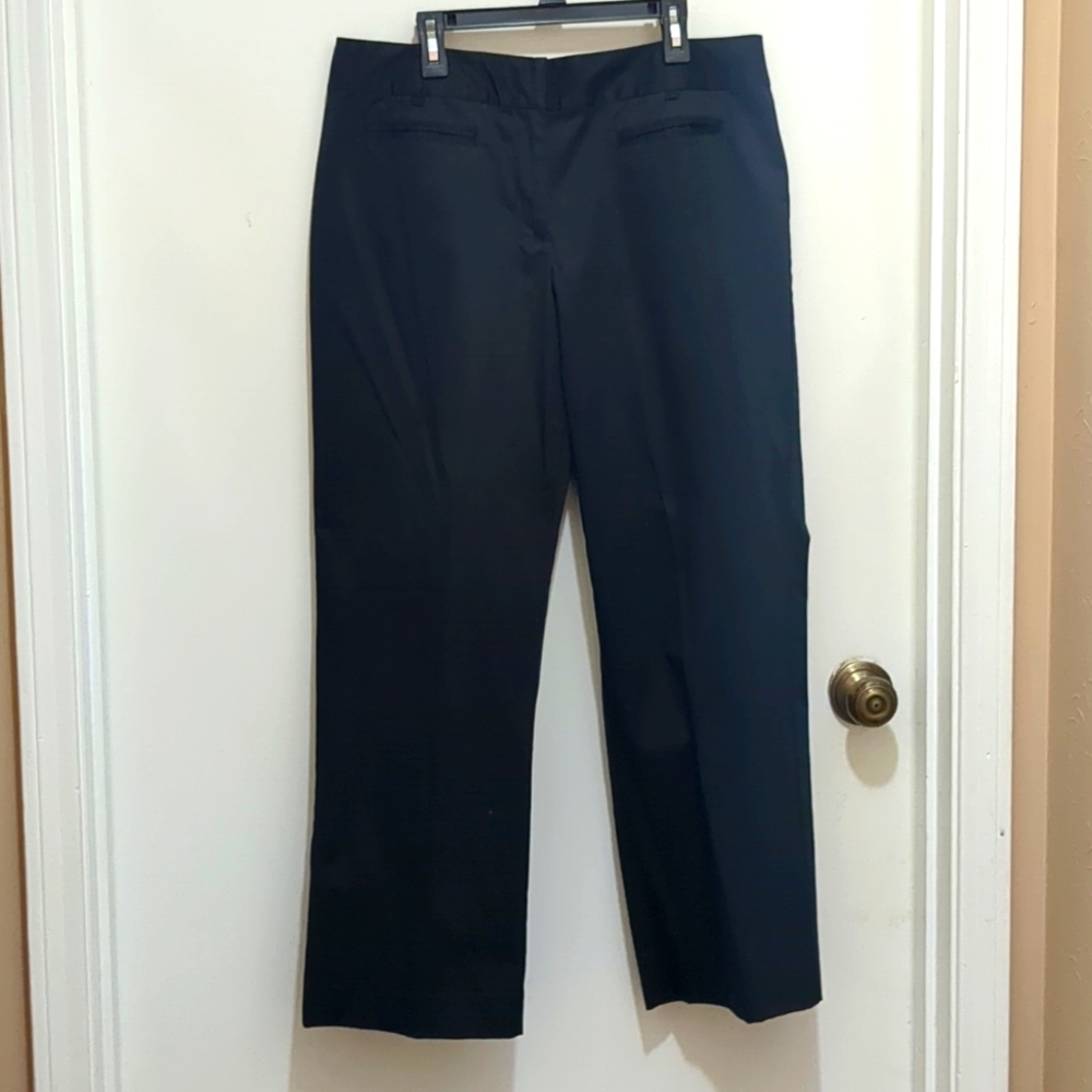 Talbots Stretch Black Pants Size 12 New